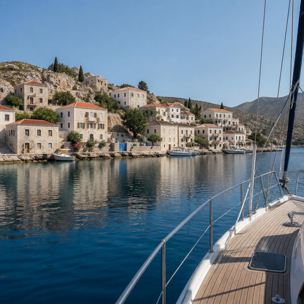 Greek Islands coast — destination reference image